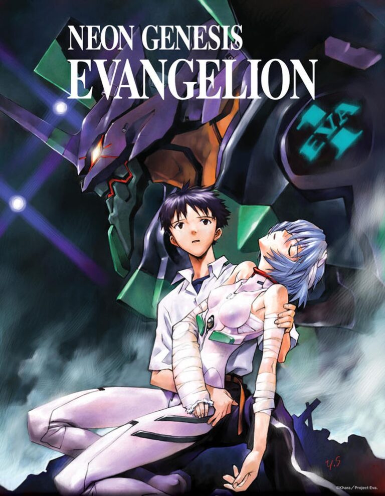 neon genesis evangelion anime couverture