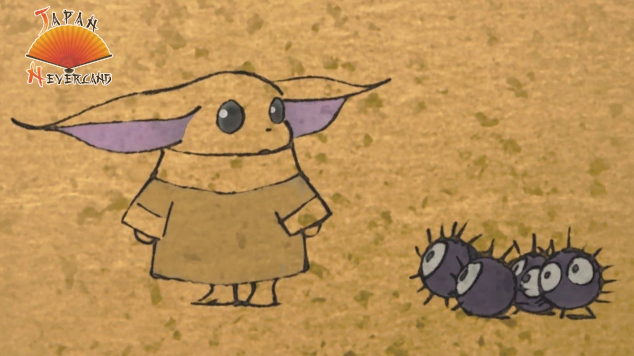 Zen Grogu and Dust Bunnies – Le court-métrage d’animation de Studio Ghibli pour Lucasfilm