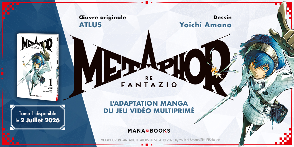 Metaphor: ReFantazio – Les éditions Mana Books annoncent un nouveau manga 16_04_2026_Annonce_Mana_Books_Metaphor_ReFantazio_image01